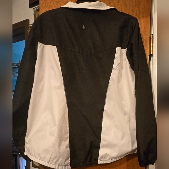 Danskin Now Black&white Studio/dance Lightweight Jacket SzXL - Picture 6 of 12